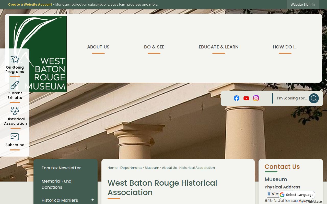 West Baton Rouge Parish court docket historical records vault context